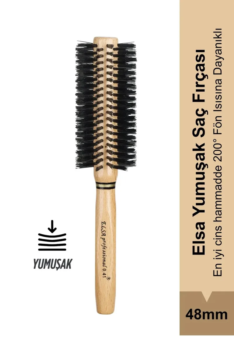 0.41 natural soft 48 mm blow-dry brush