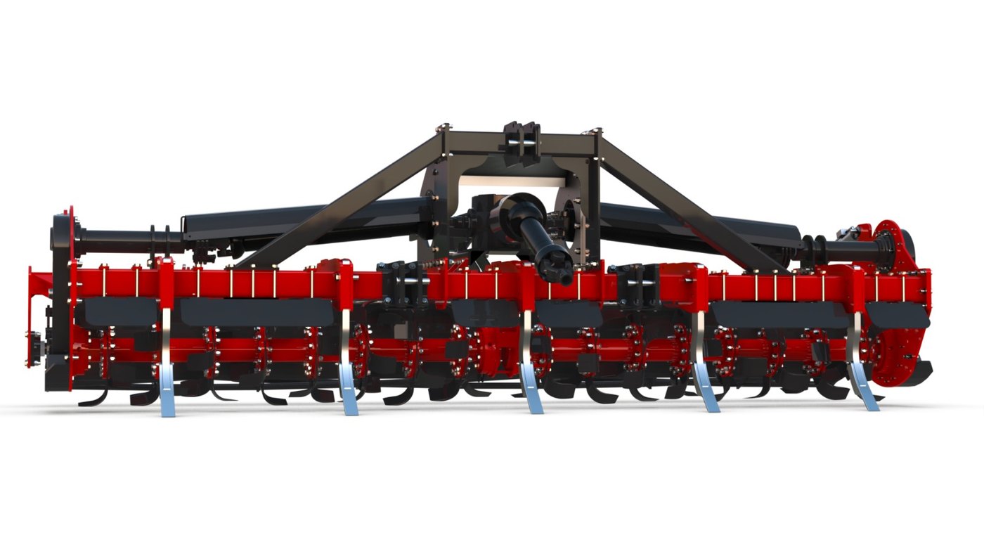 Garden-Type Drum Mower 135 cm
