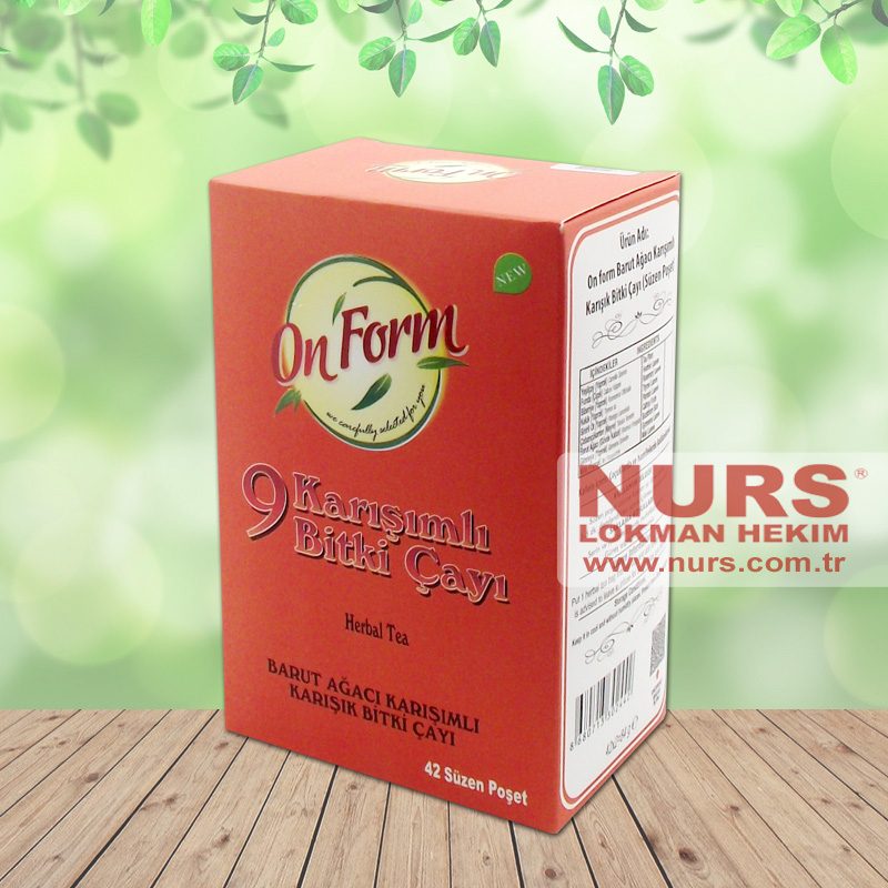 شاي أعشاب On Form بتسع خلطات نباتية