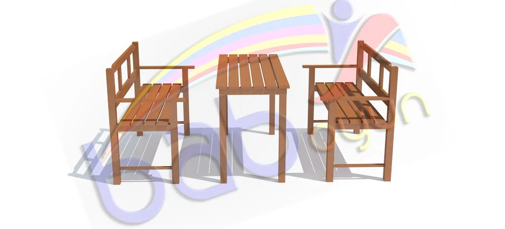 طاولة نزهة نحيفة KNB-15