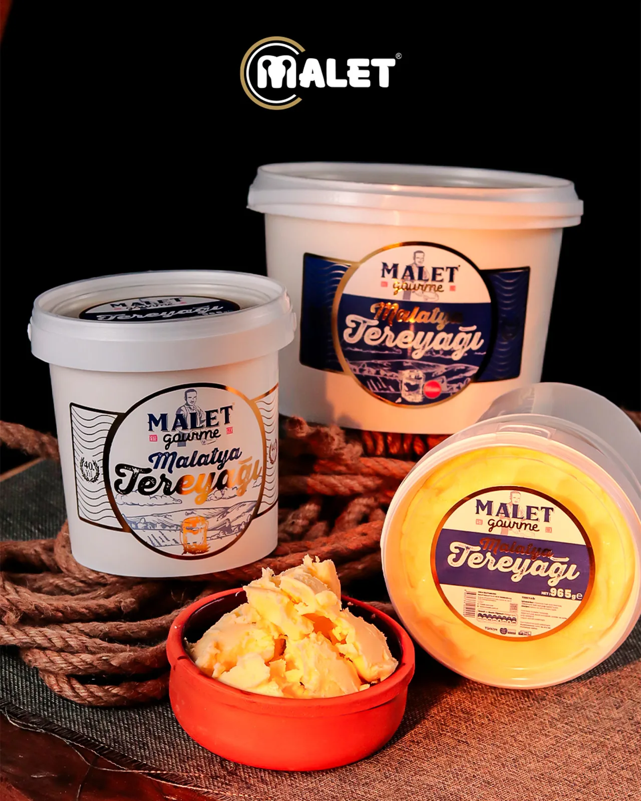 زبدة غير مملحة Malatya 500 غ