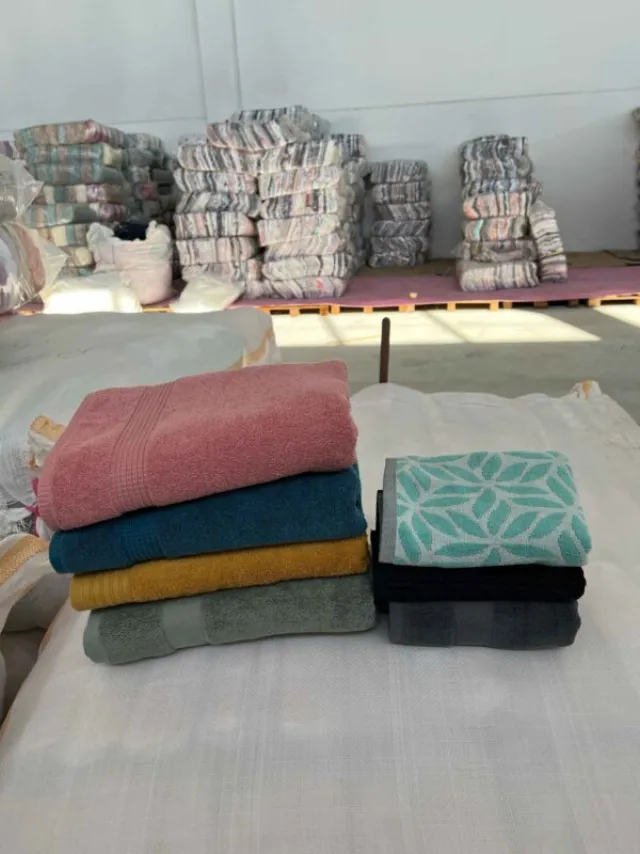 Patterned Hand & Face Towels