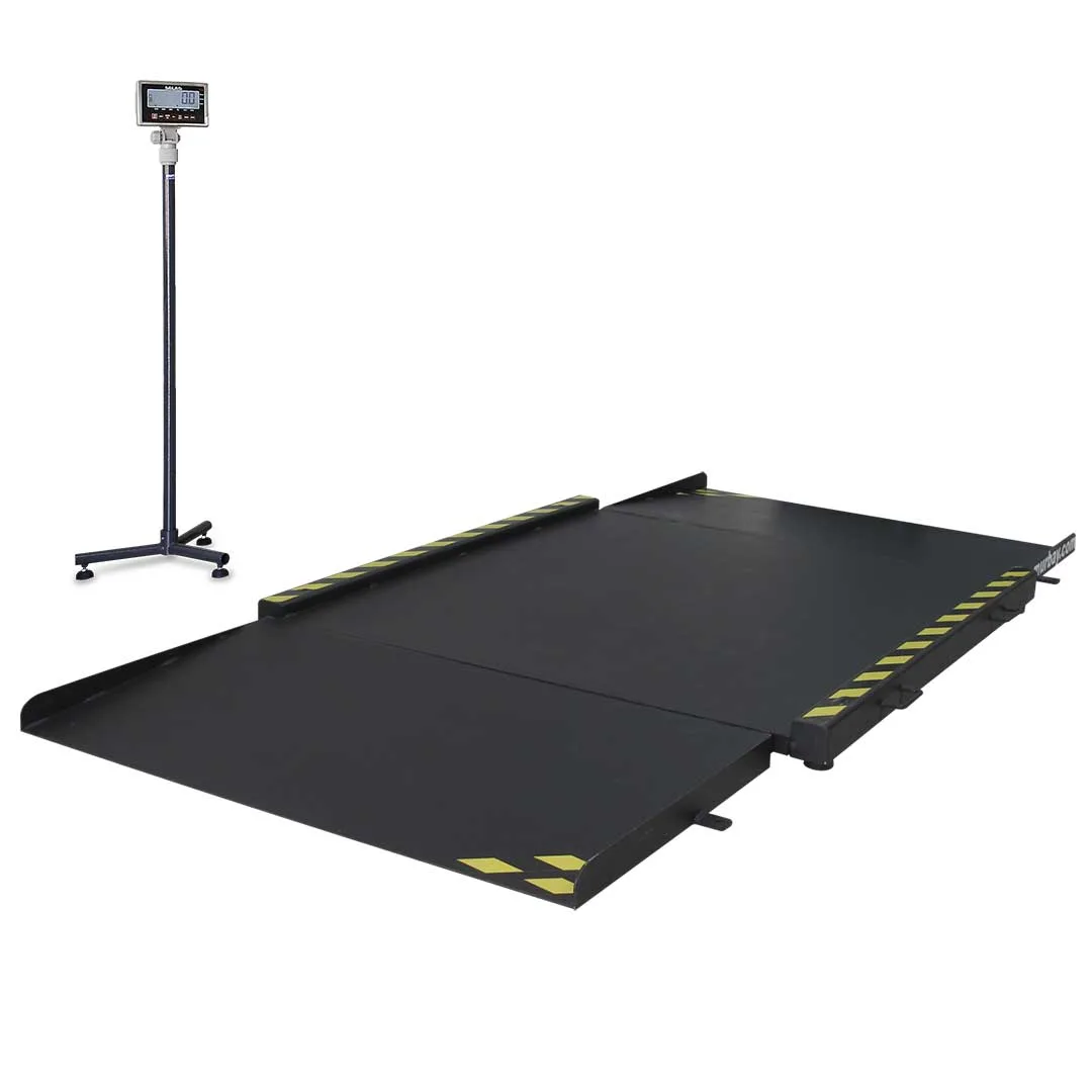 ramped platform scale