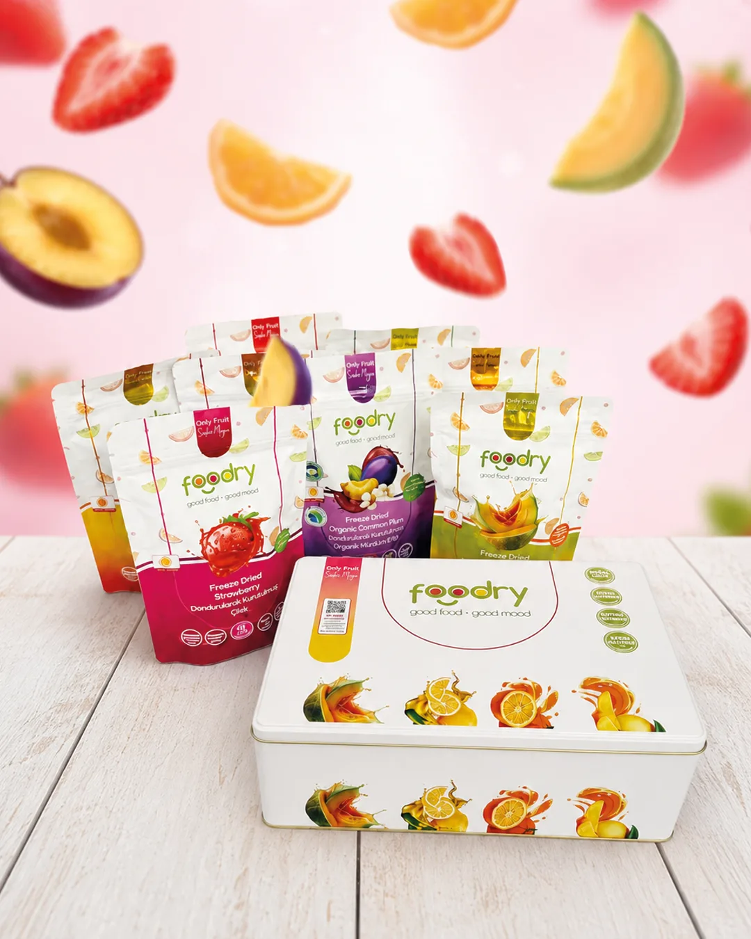 Freeze-dried fruit collection Foodry 8'li