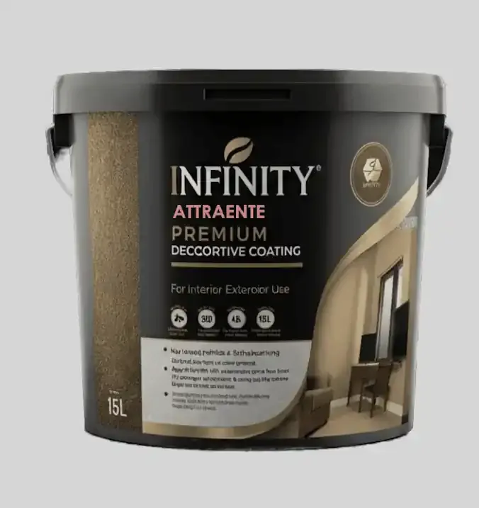 Attraente decorative interior coating