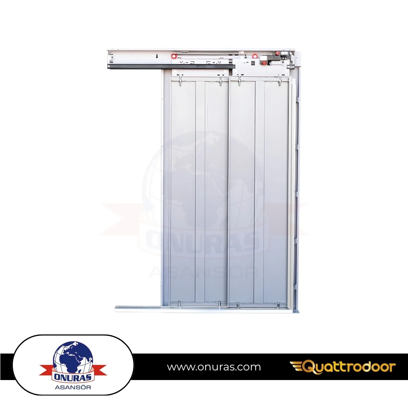 باب هبوط مصعد تلسكوبي 2 Panel
