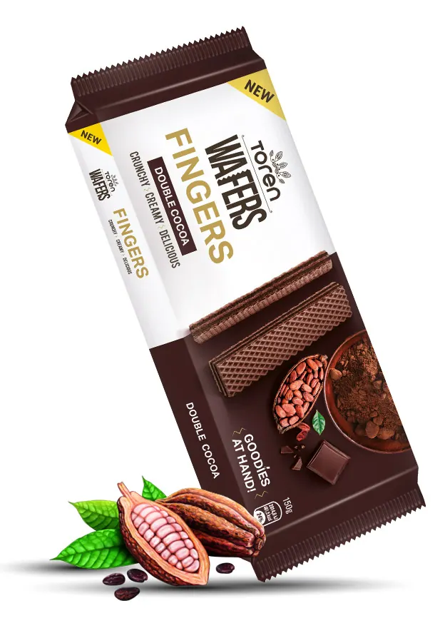 Fingers Double Cocoa Cream Flavour Wafer