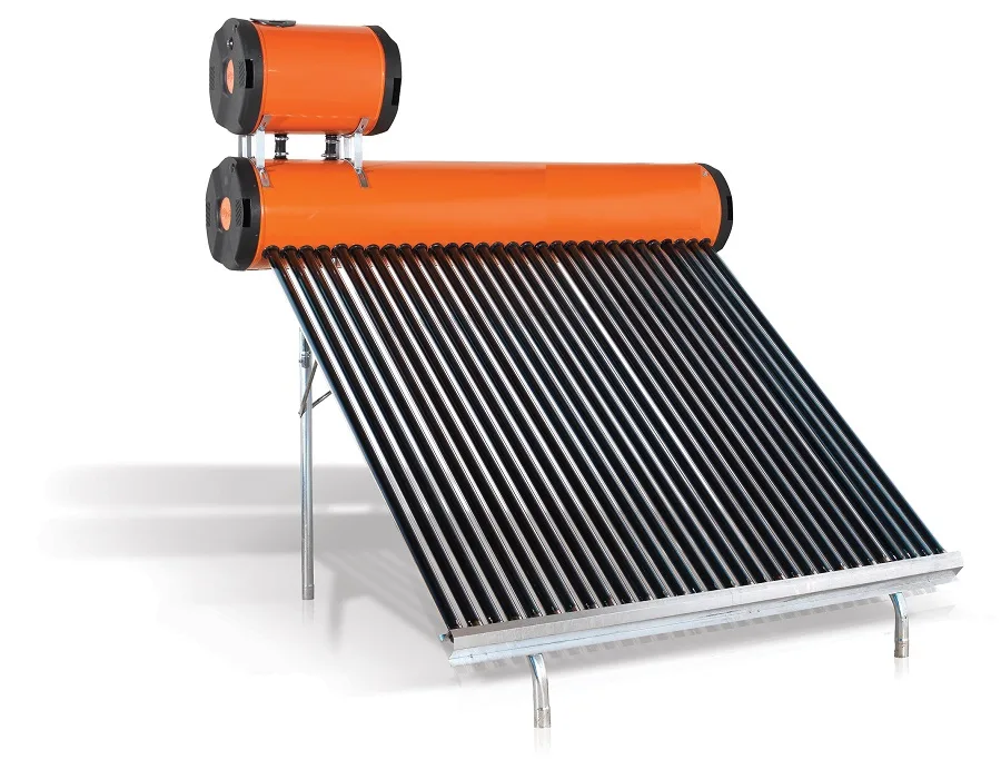 30-tube solar hot water tank