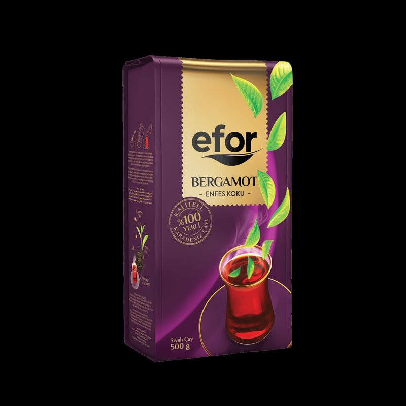 Efor شاي سائب برائحة البرغموت الفاخرة 500 غ