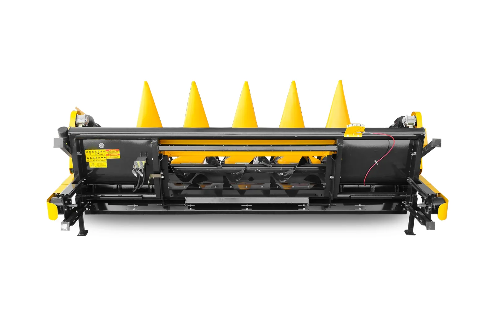 6-row corn harvesting header