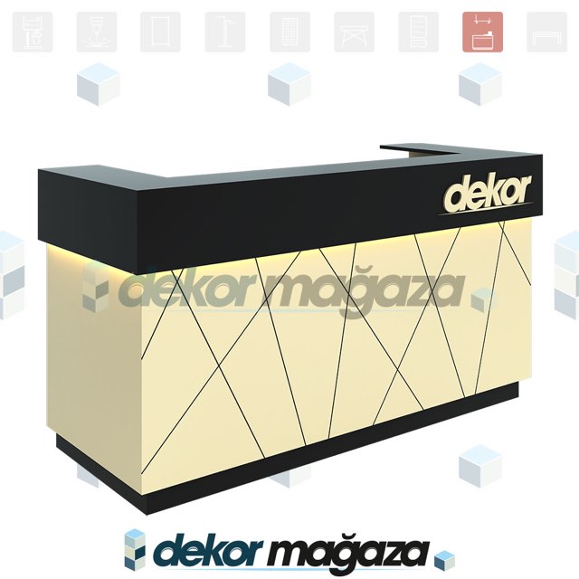 كاونتر محاسبة Dekor Magaza CAS 7