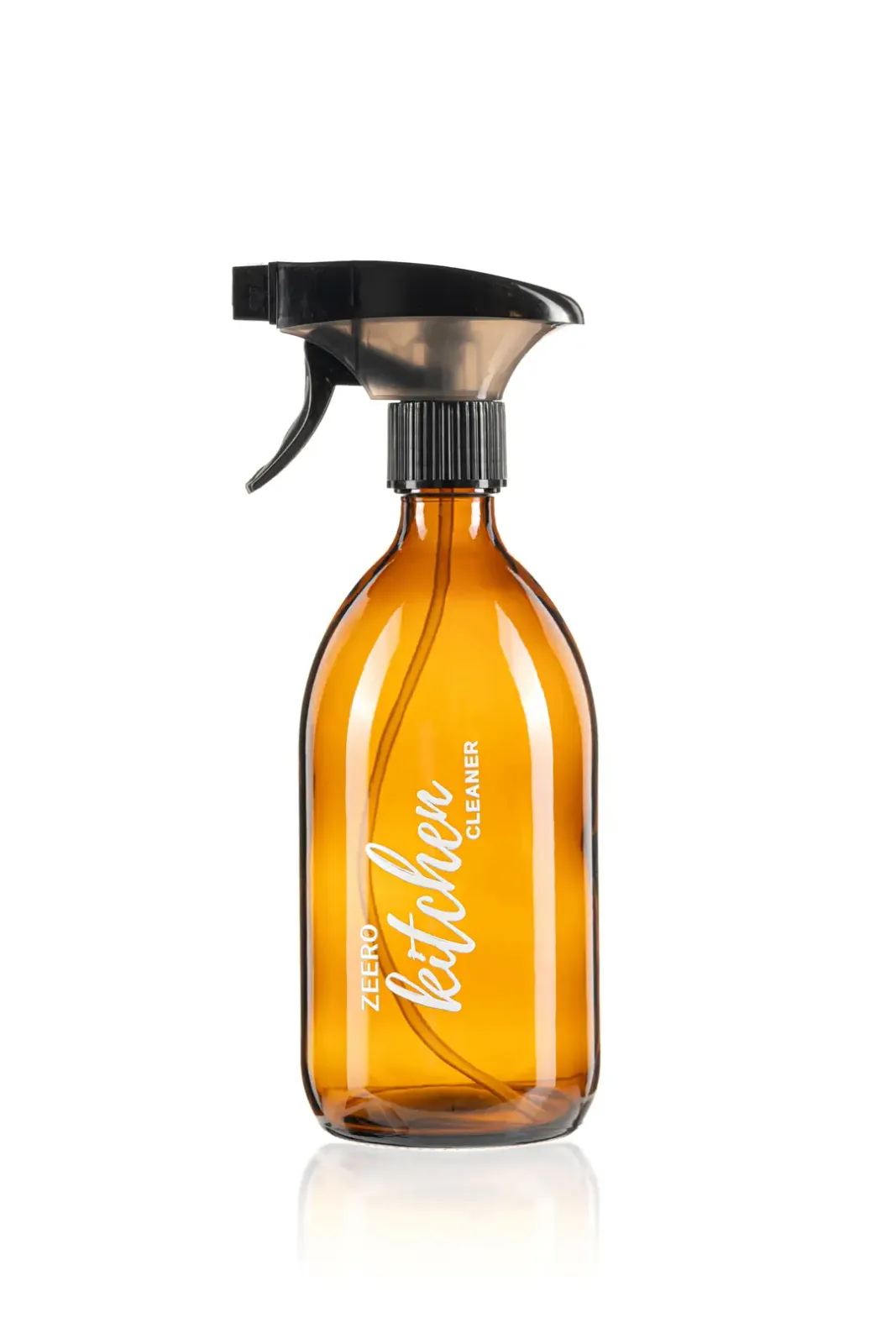 Amber glass spray bottle 500ml
