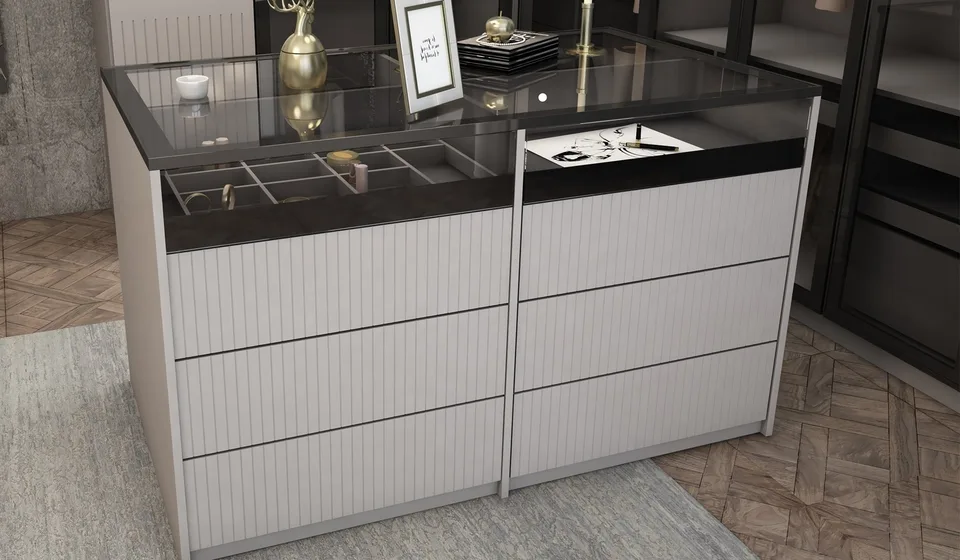 island dresser Defne