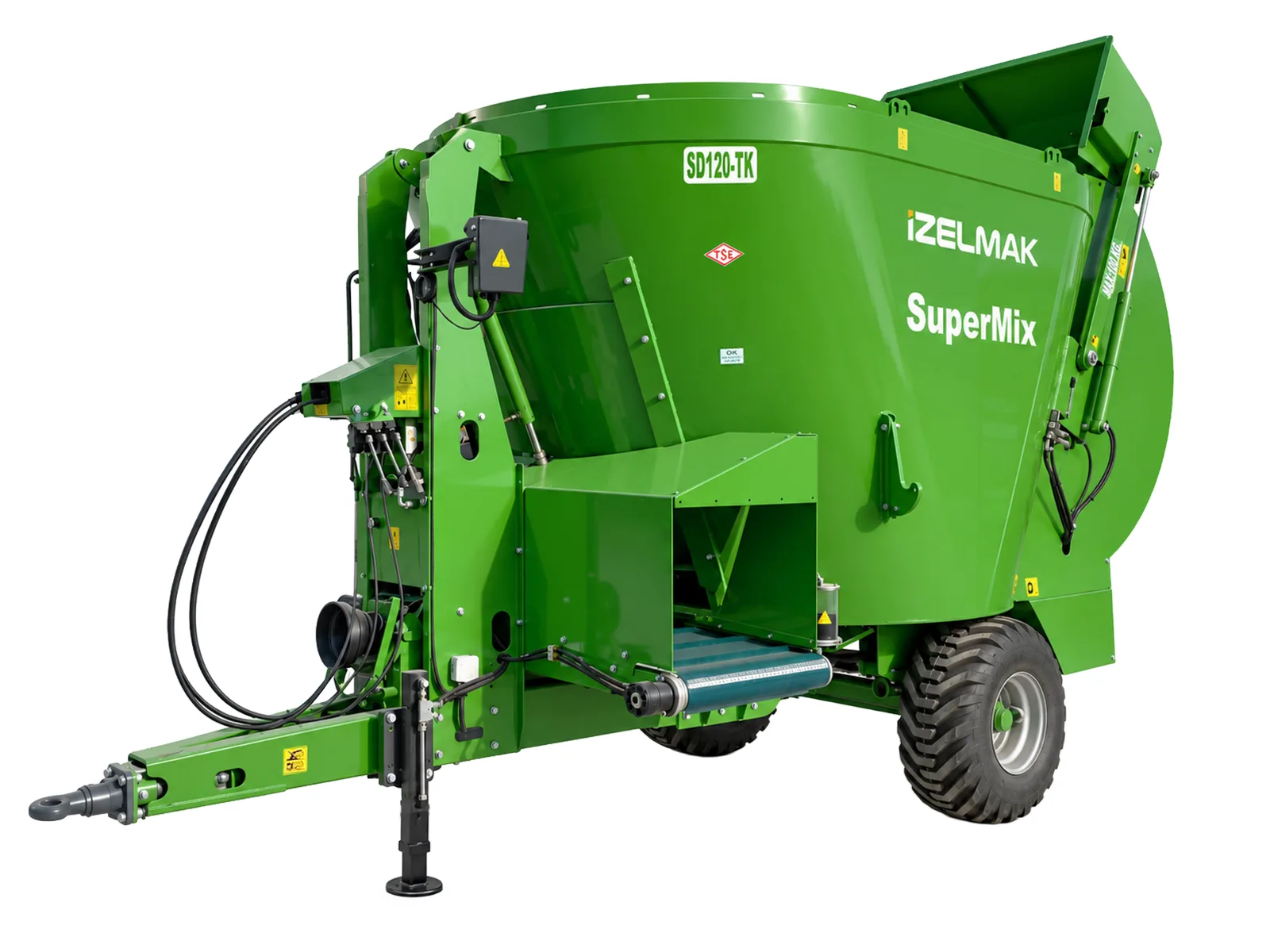 SD120 vertical feed mixer 12 m³