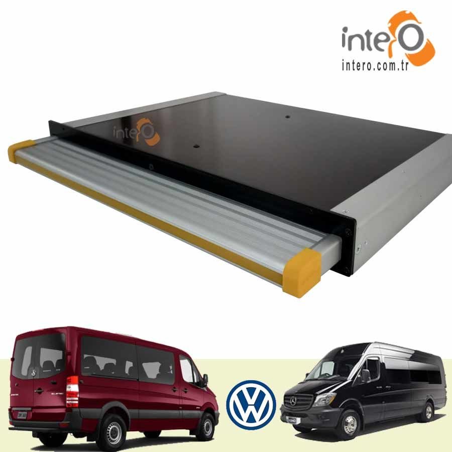 طقم ستائر 5 نوافذ مع الفاصل لـ VW Transporter T4 (مع السكات)