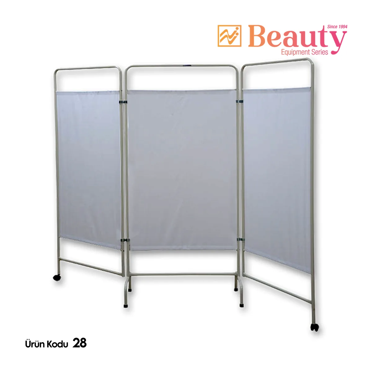 Folding privacy screen
