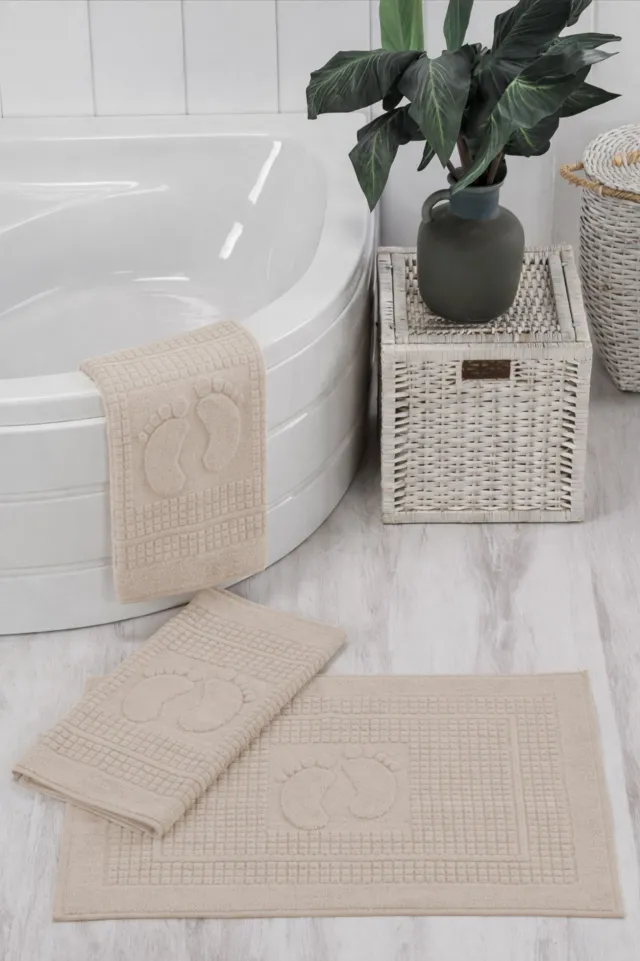 Elart Lina Foot Towel (50x70 cm) Beige
