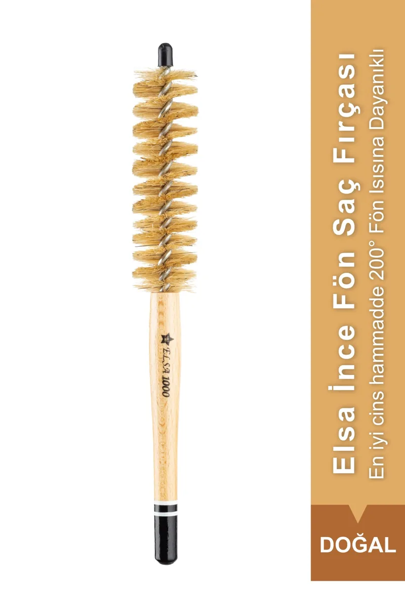 1000 slim natural-bristle blow-dry brush