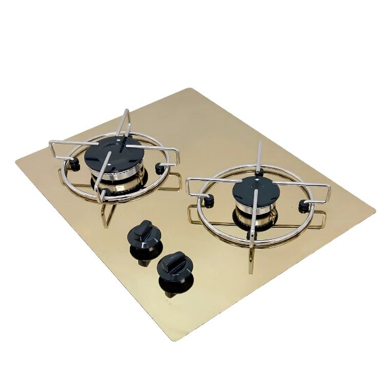 G3038TF موقد كرفان غازي إينوكس ذهبي 30×38 سم