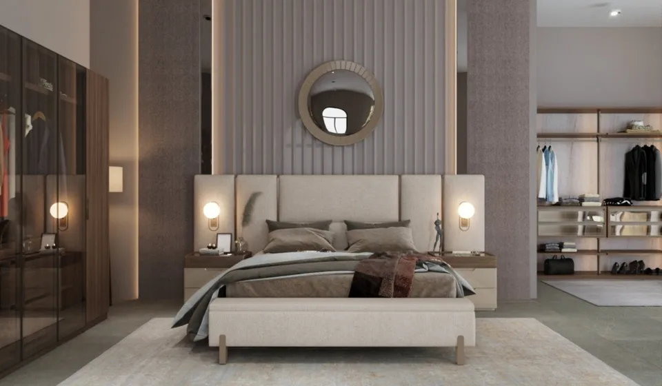 160 cm bed Bağdat without bench