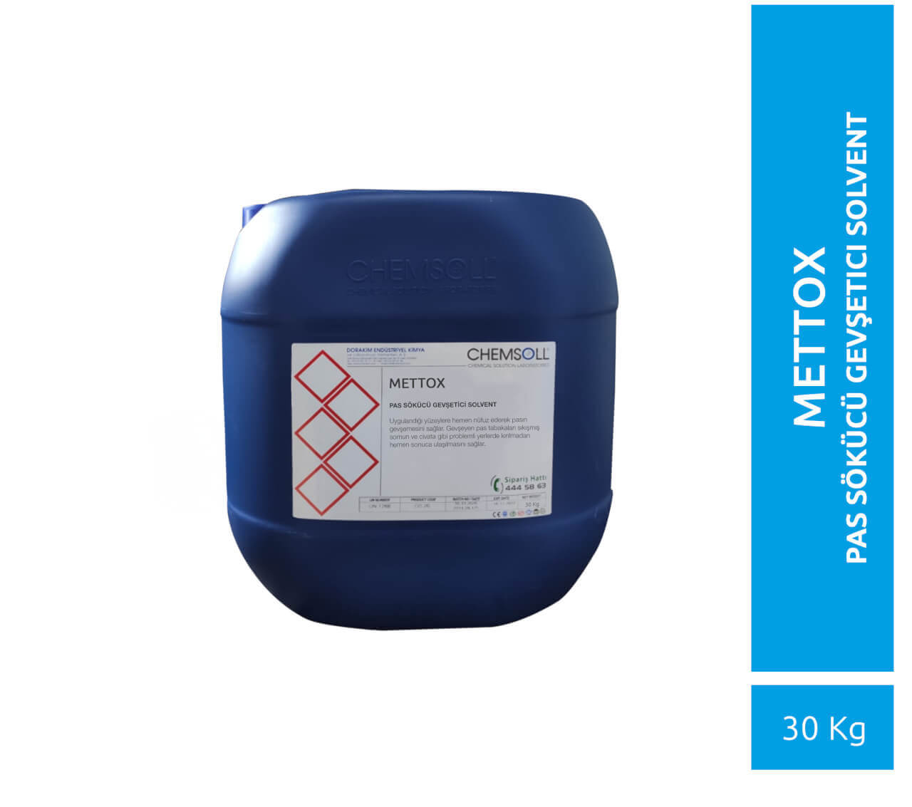 Industrial Solvent for Rust Removal and Loosening Deposits