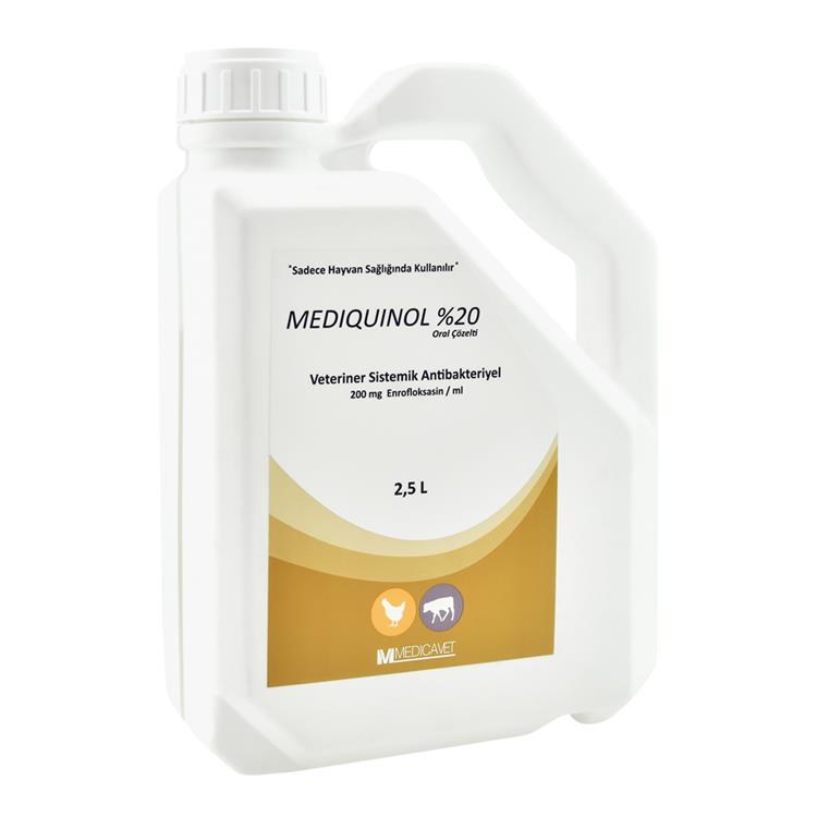 Mediquinol 20% — Oral Solution (Enrofloxacin 200 mg/ml)