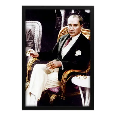 Ataturk Cerceveli 12 framed print