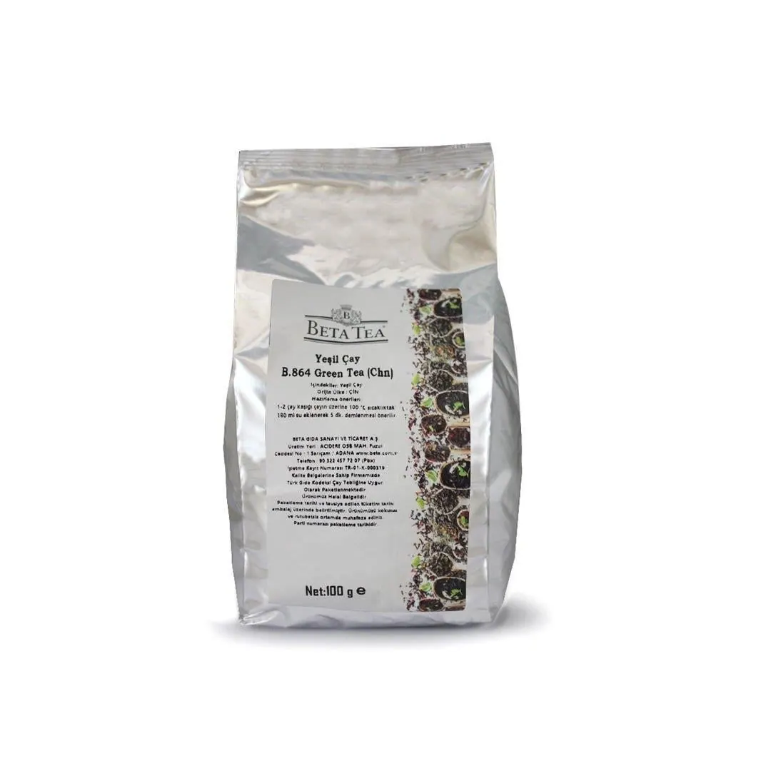 Beta Tea شاي أخضر B.864 شاي أخضر صيني 100 غرام