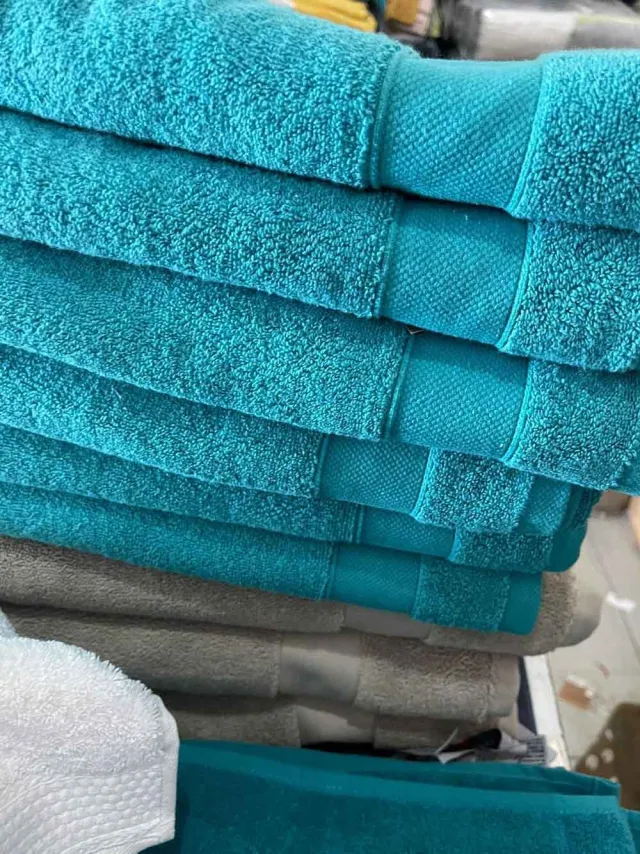 Plain with Border Towels