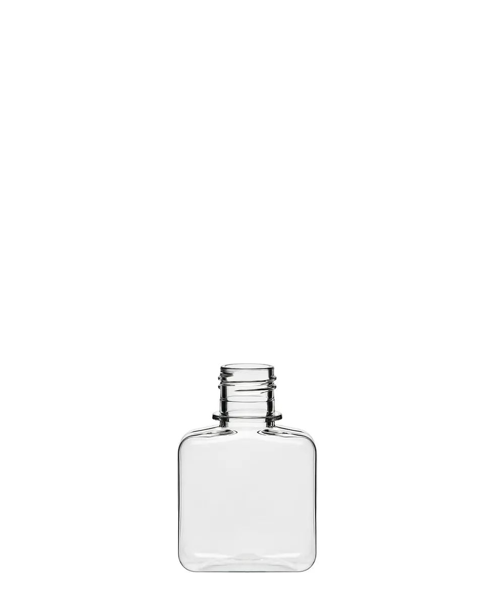 زجاجة PET سعة 25 مل بفتحة 18 مم