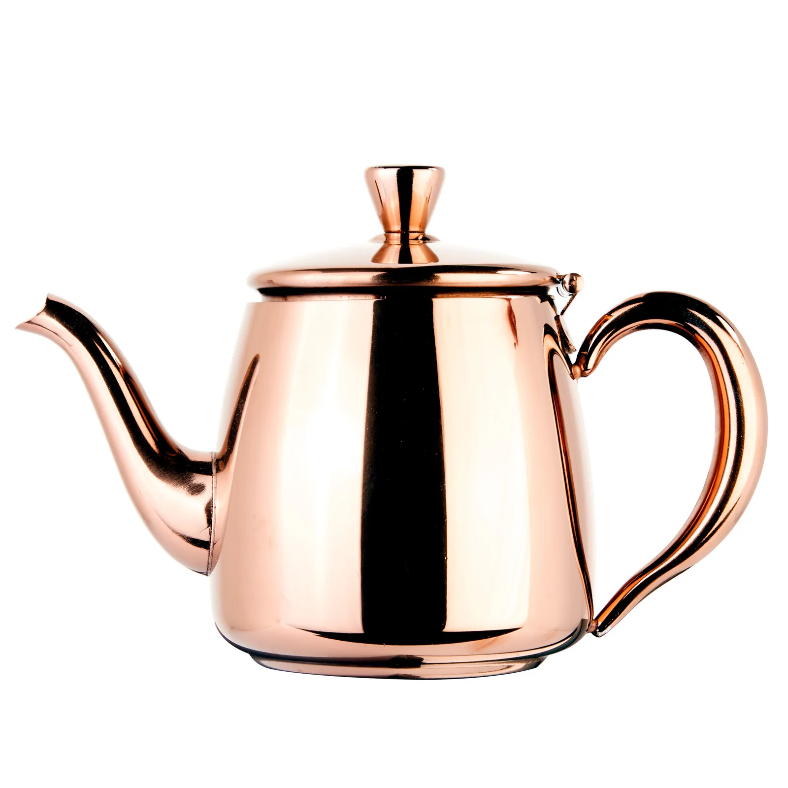 GRV-254-BAKIR copper steel coffee and tea pot