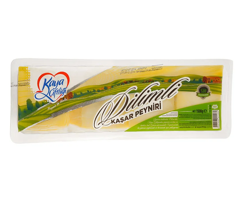 جبنة كاشار شرائح Kaya Ciftligi 1500 gr