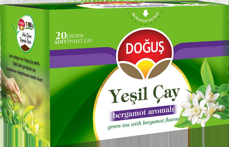 شاي أخضر Dogus بالبرغموت
