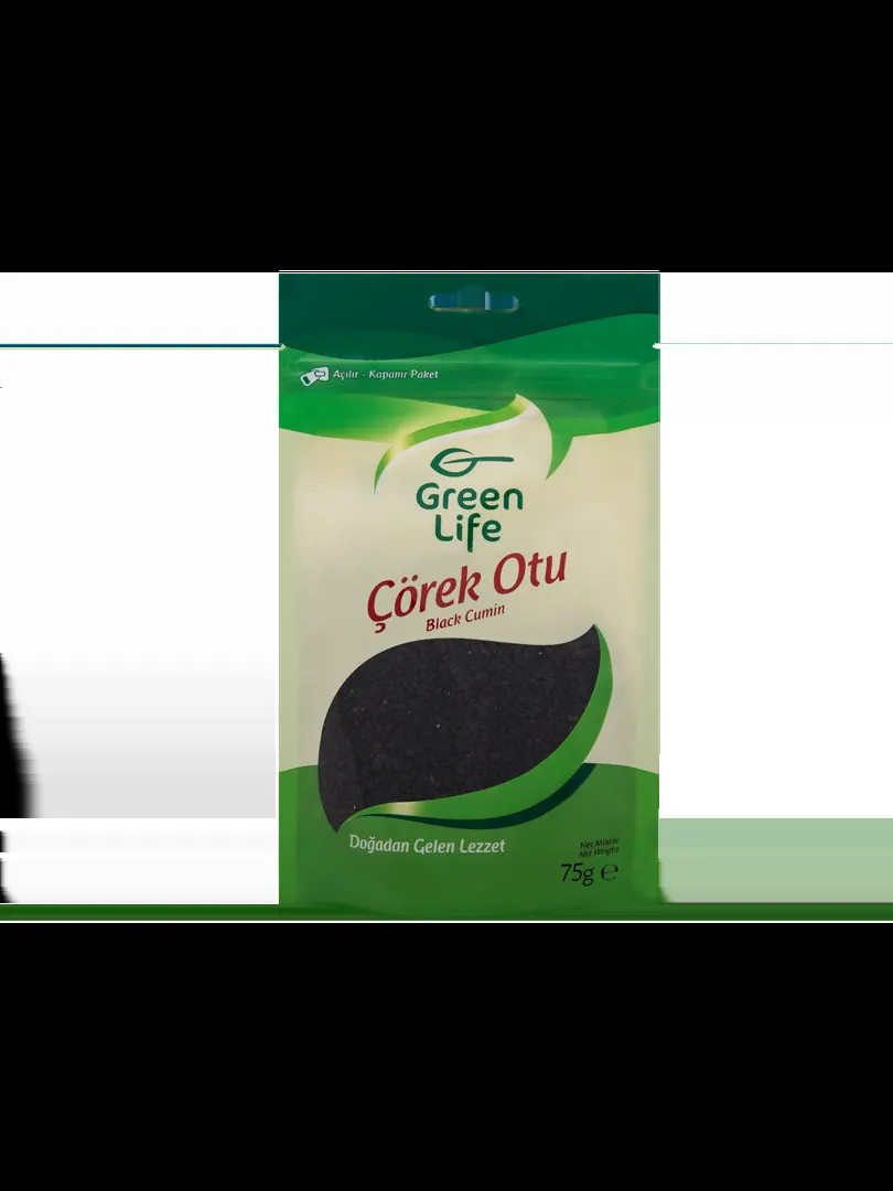 حبة البركة Green Life 75 غ كيس بسحاب