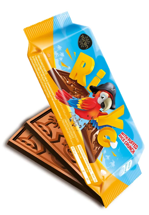 Riyo Crisped Rice Milky Compound Chocolate