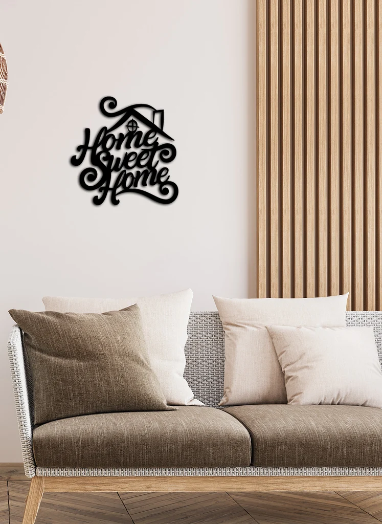 Home Sweet Home metal wall art
