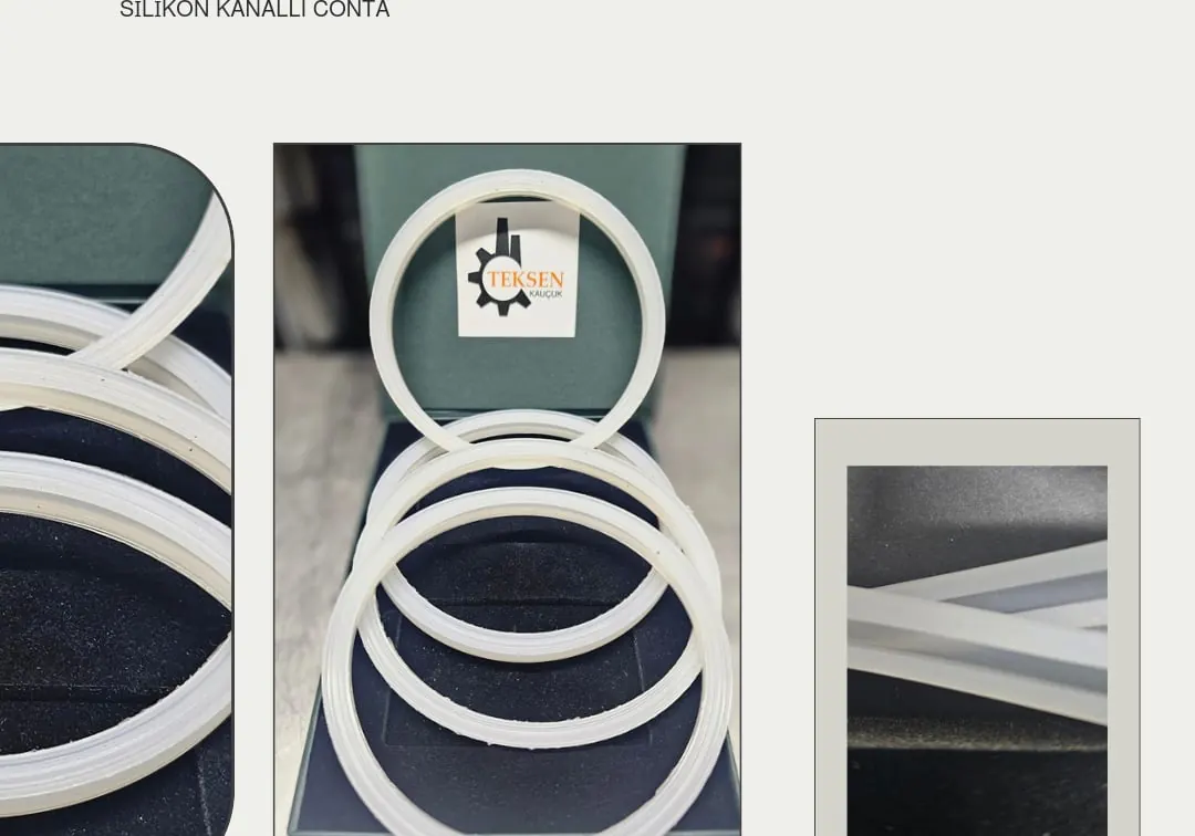 channeled silicone gasket