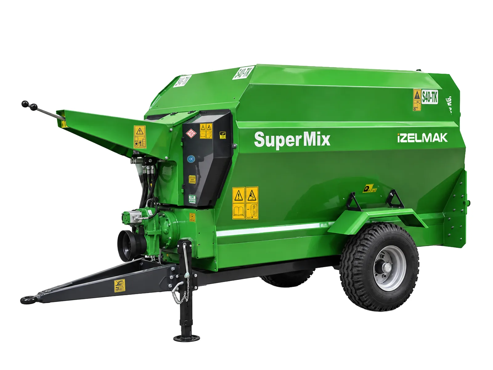 S40 horizontal feed mixer 4 m³