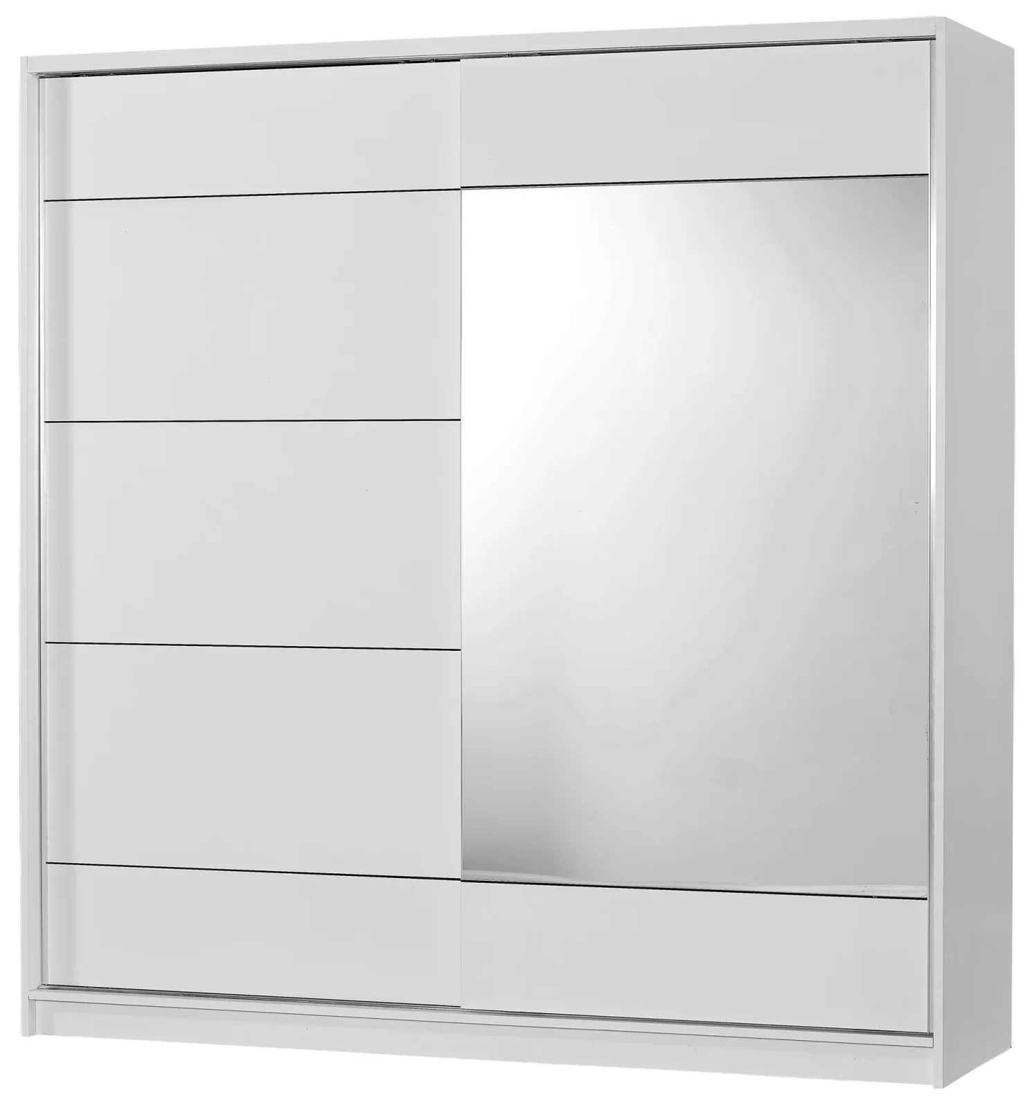 Makro 200-Size Sliding Wardrobe White