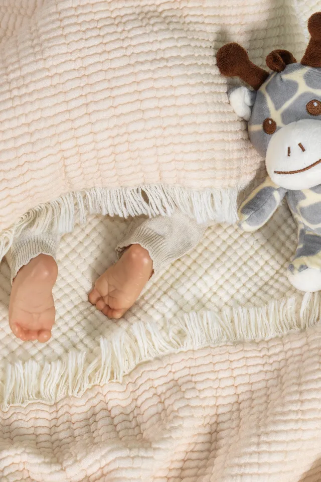 Elart Rubby Muslin Baby Blanket (100x120 cm) Pink