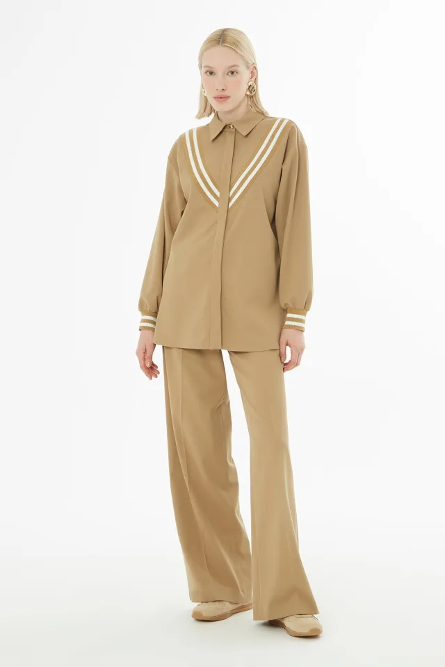 Embroidered Printed Tricot Tracksuit