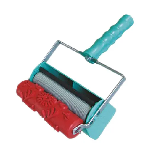 Pearlescent paint roller with reservoir