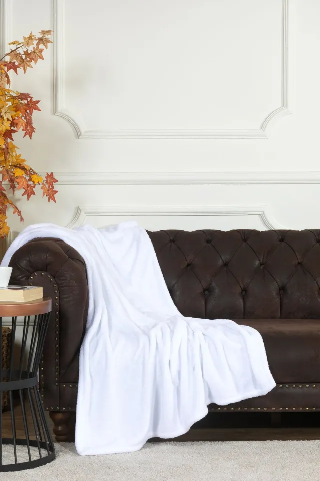 Elart Enjoy Wellsoft TV Blanket (100x170 cm) White