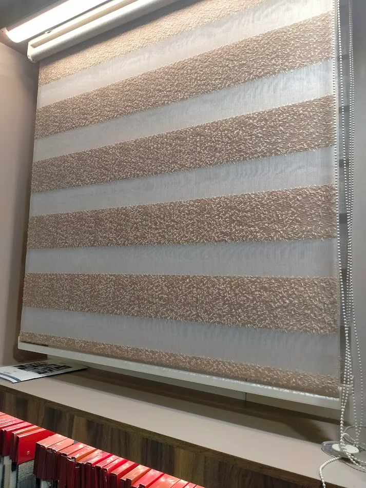 Stylish zebra (day-night) roller blind
