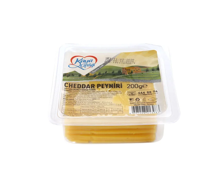 جبنة شيدر شرائح Kaya Ciftligi 200 gr