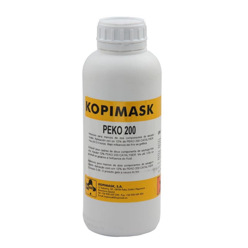Kopimask Peko 200 لاصق حريري (طقم) 6 لتر