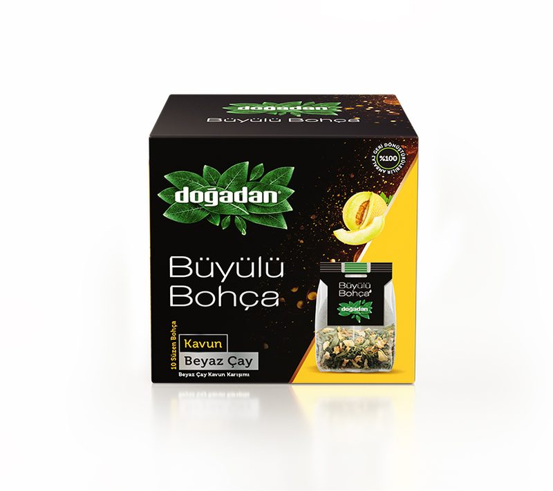 شاي أبيض Magic Pouch بالشمام