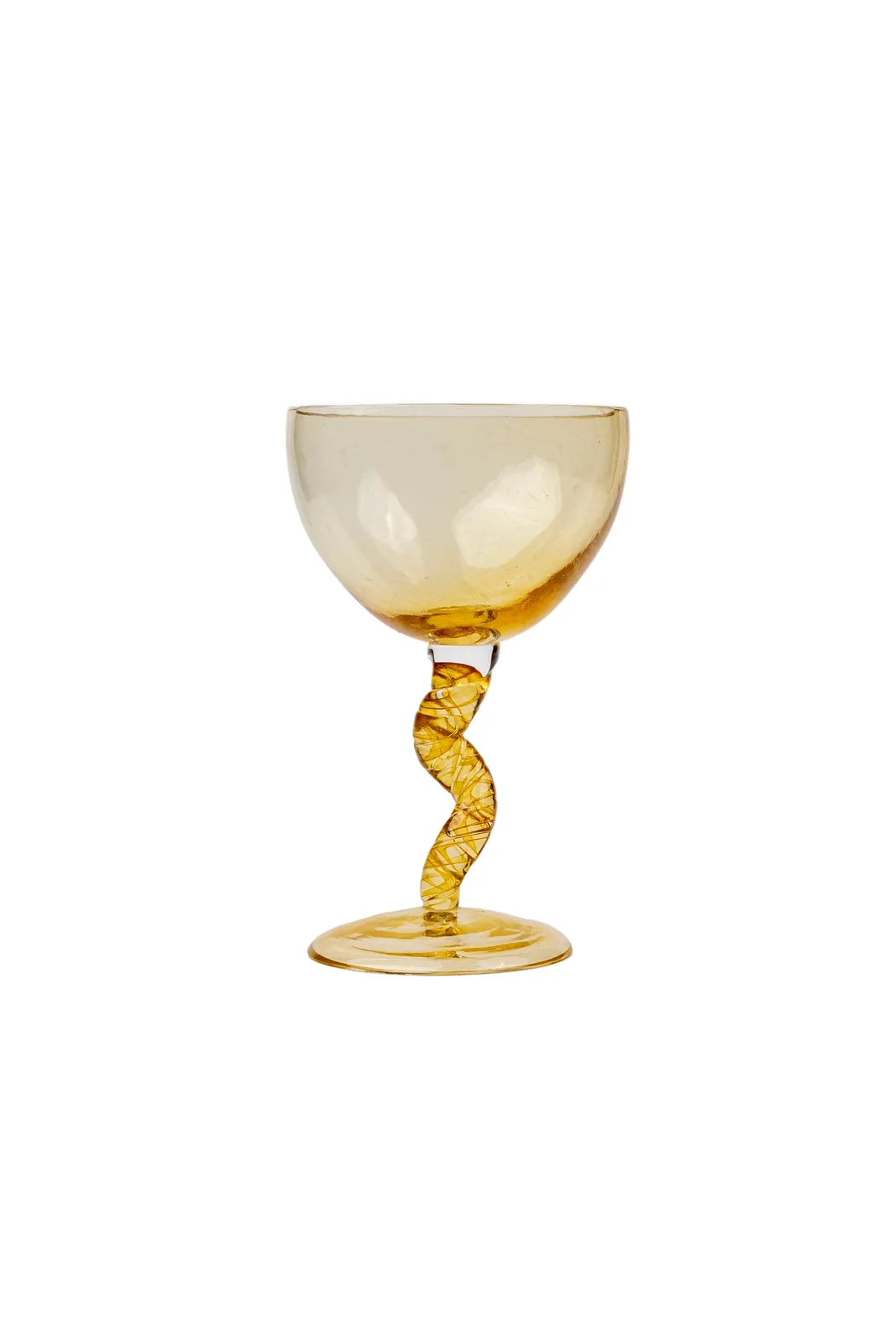 CHEER YELLOW crystal glass cup