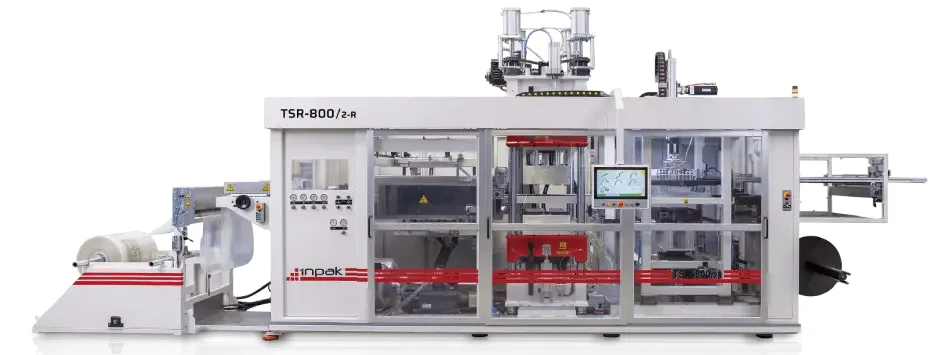 TSR-800 In-Mould Cutting Thermoforming Machine