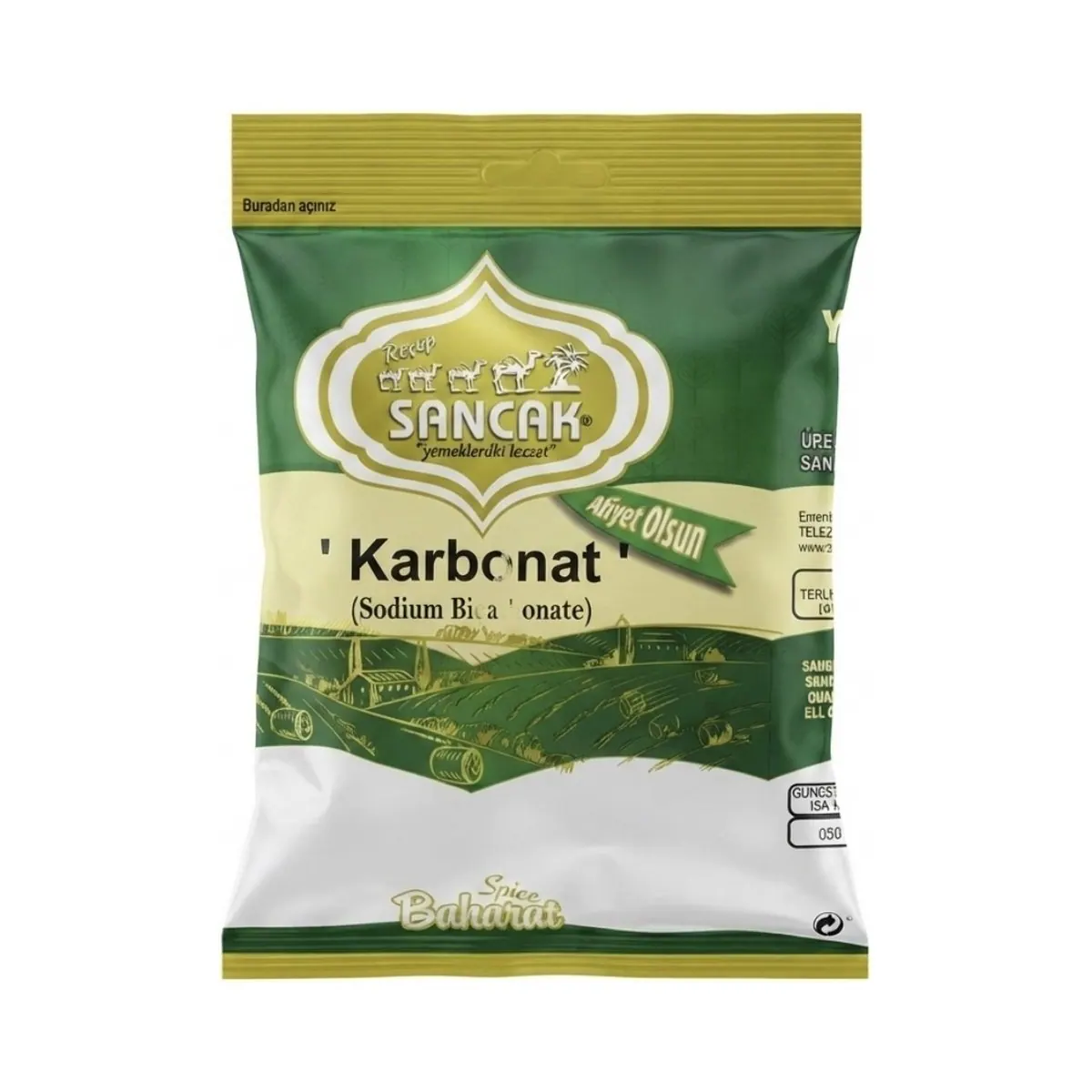 عبوة 10 أكياس بيكنغ صودا 10×100 غرام
